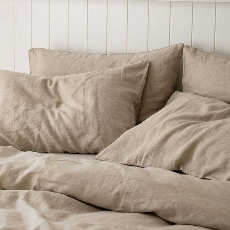 Solid Color Linen Pillowcase - Image 3