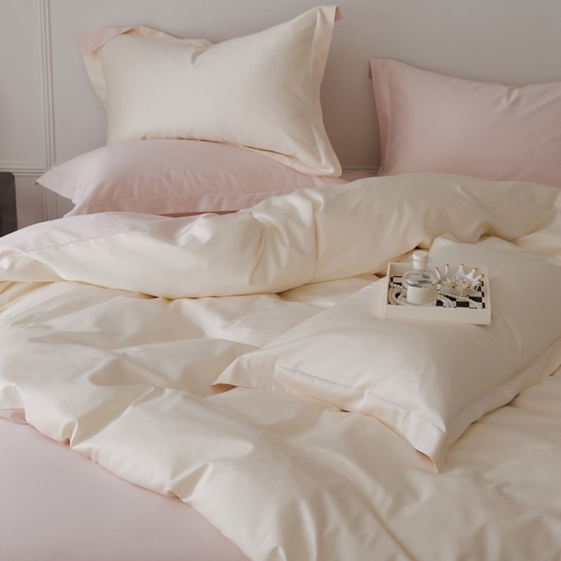 Luxury Silky Cotton 4-Piece Bedding Set - Image 2