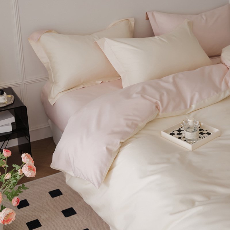 Luxury Silky Cotton 4-Piece Bedding Set - Image 3
