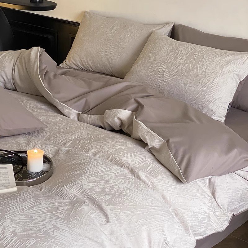 Luxury Pure Cotton 4-Piece Bedding Set - Image 2