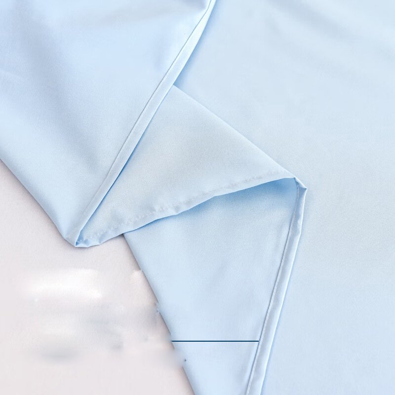 Blue Washed Cotton Bed Sheet - Image 3